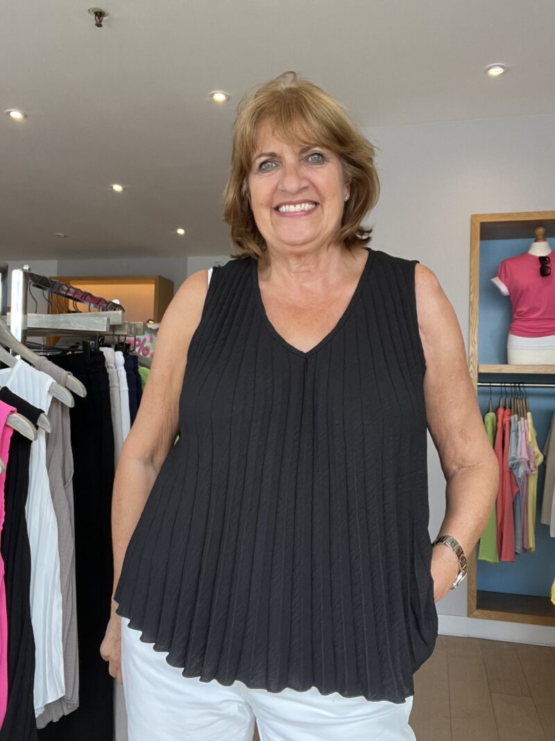 Pleated Swing Top