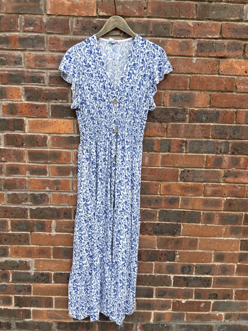 Maisie Button Front Printed Dress - Image 10