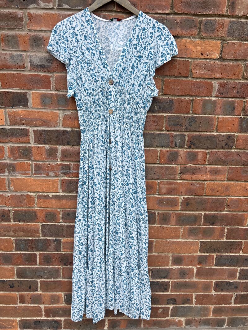 Maisie Button Front Printed Dress - Image 14