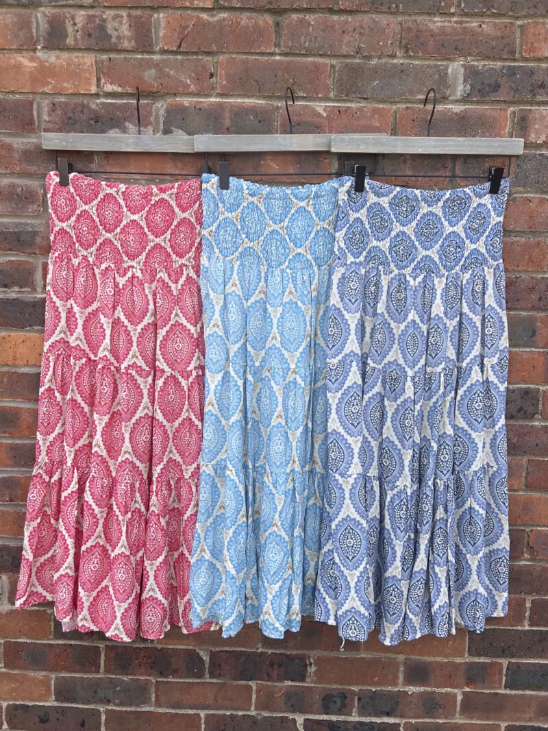 Printed Maxi skirt dress