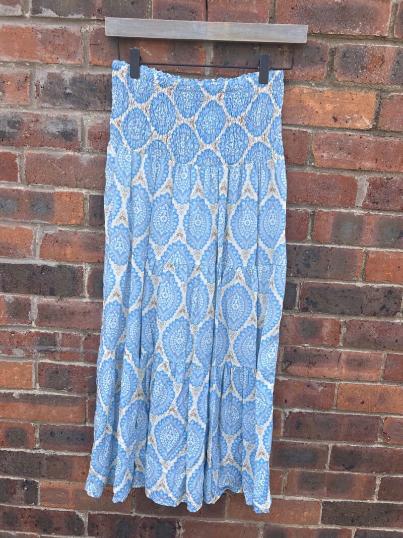Printed Maxi skirt dress