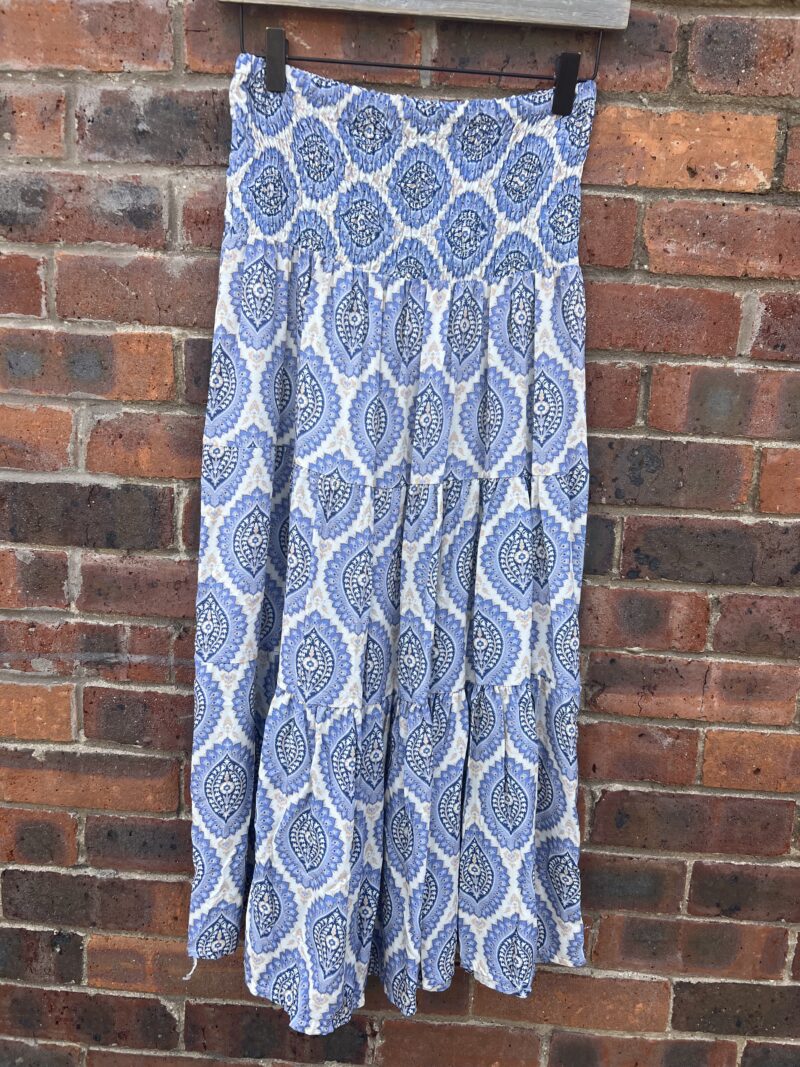 Printed Maxi skirt dress