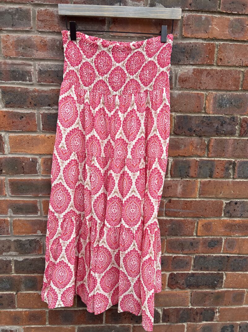 Printed Maxi skirt dress