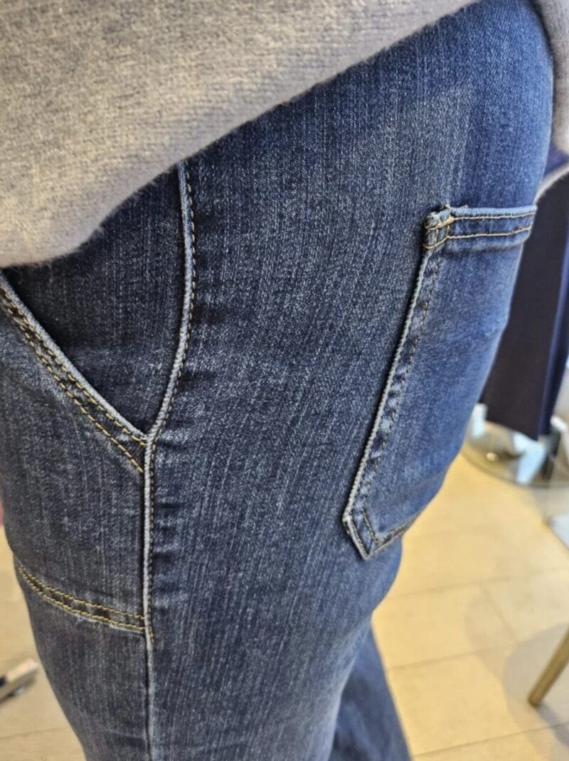 Toxic Wide Leg Jean Mid Wash