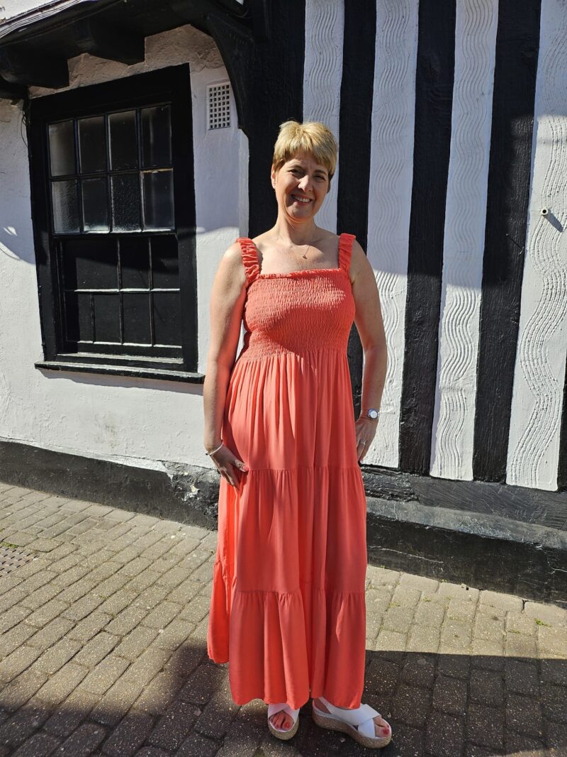 Erin Ruched SUMMER DRESS