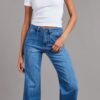 Toxic Wide Leg Medium Wash Jeans