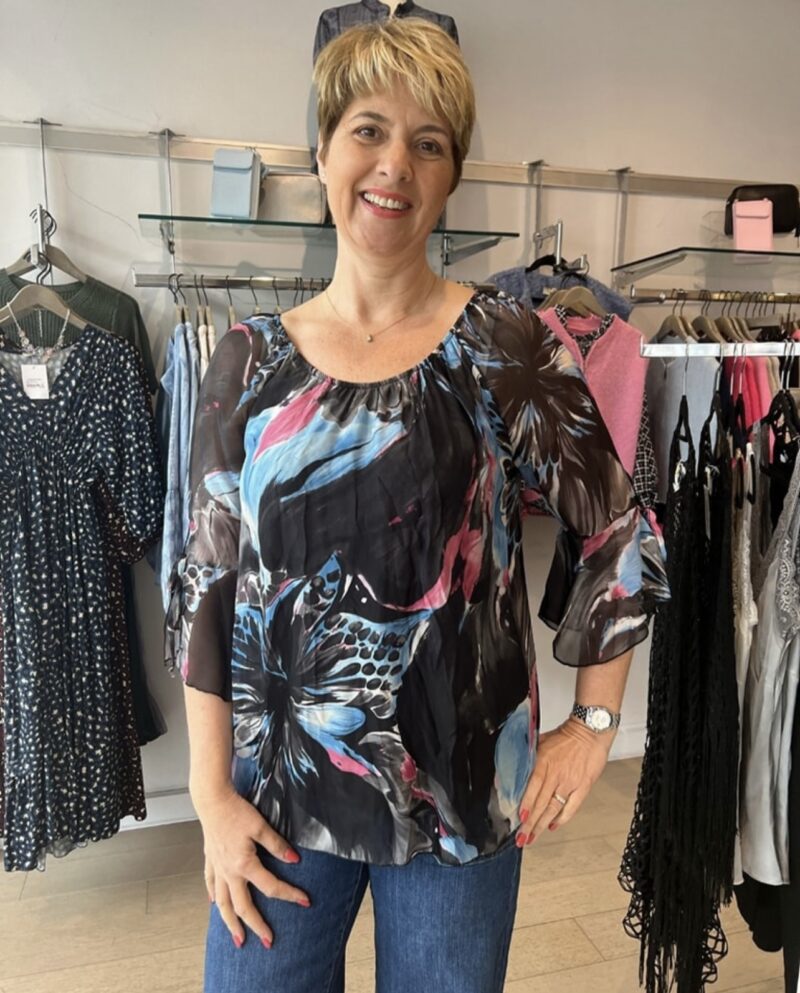 Silky Print Top