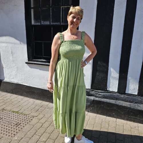 Erin Ruched SUMMER DRESS