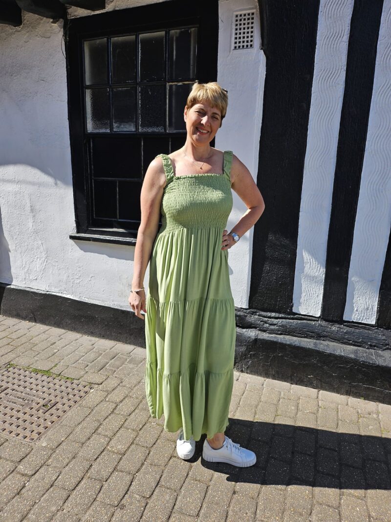 Erin Ruched SUMMER DRESS