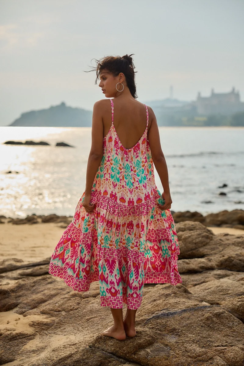 Señorita Breezy Summer Printed Dress