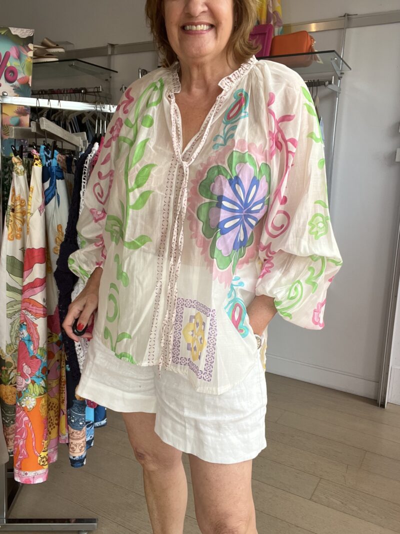 Miho printed Top
