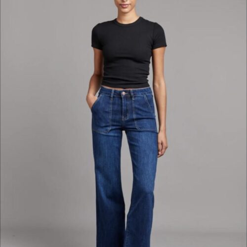 Toxic Bestselling Wide Leg Jeans Dark Wash