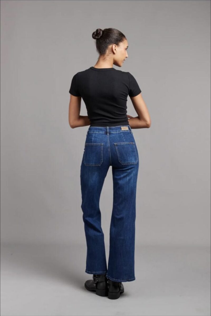 Toxic Bestselling Wide Leg Jeans Dark Wash