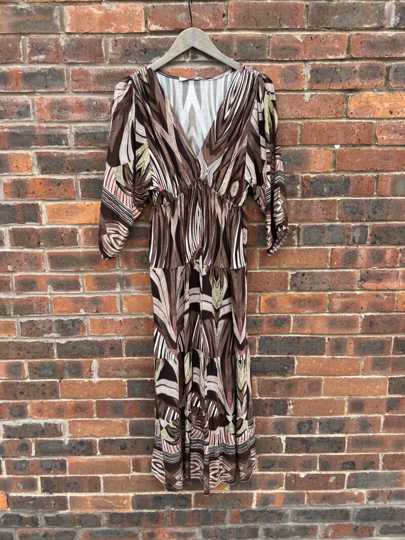 Brie New Printed Long Sleeve Dress - Image 5