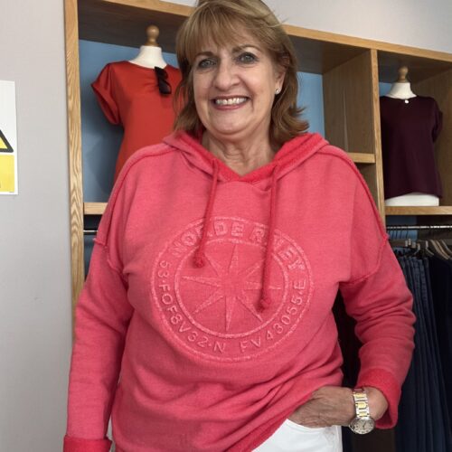 Bestselling Sweat Embossed Hoodie