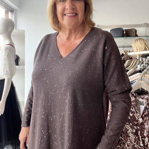 New Knit with Sparkle